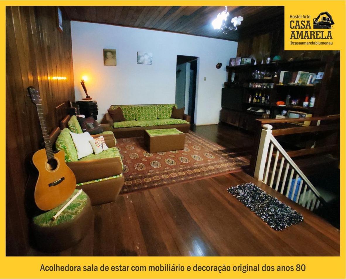 Casa Amarela Blumenau Hospedagem Alternativa Albergue Exterior foto