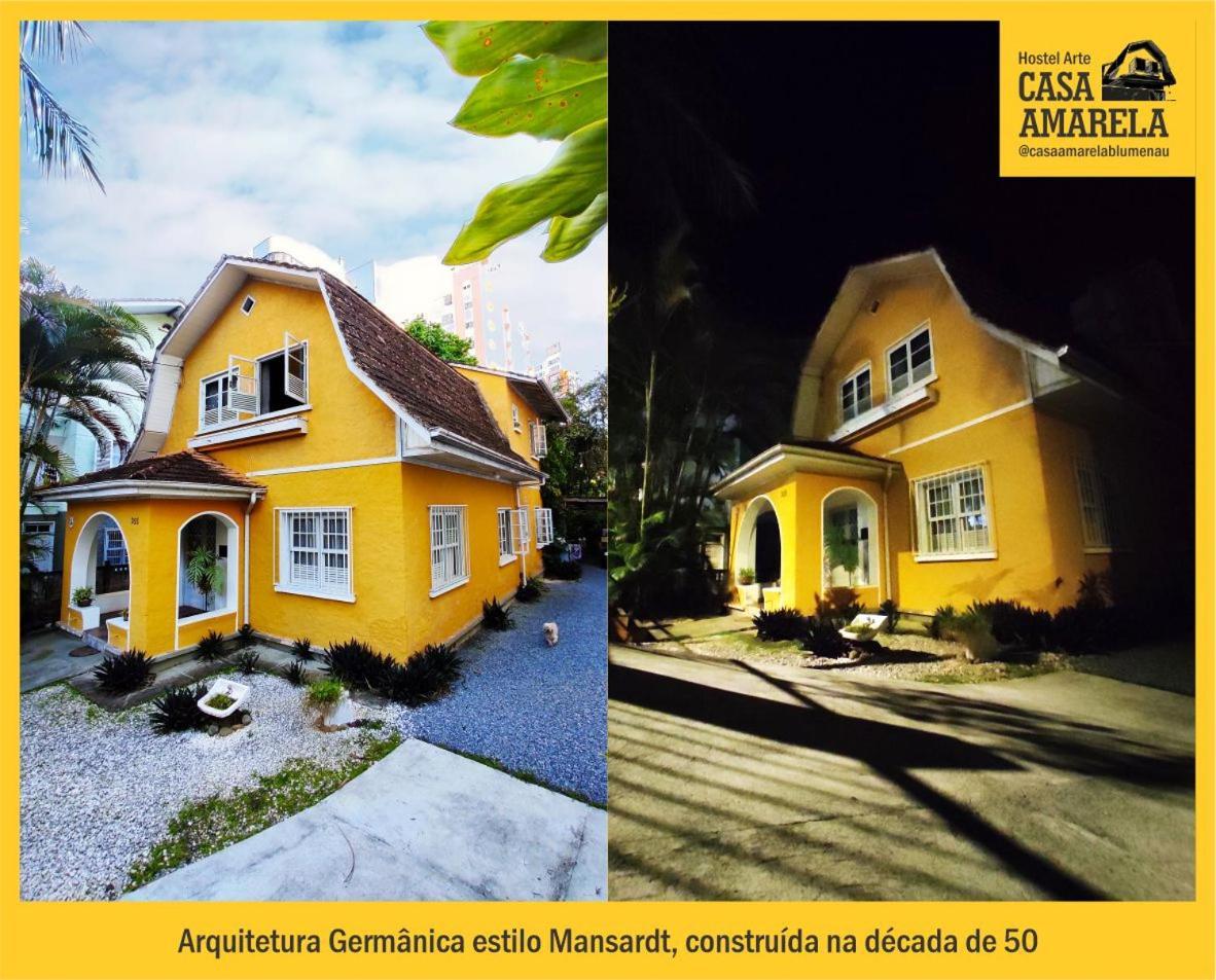 Casa Amarela Blumenau Hospedagem Alternativa Albergue Exterior foto