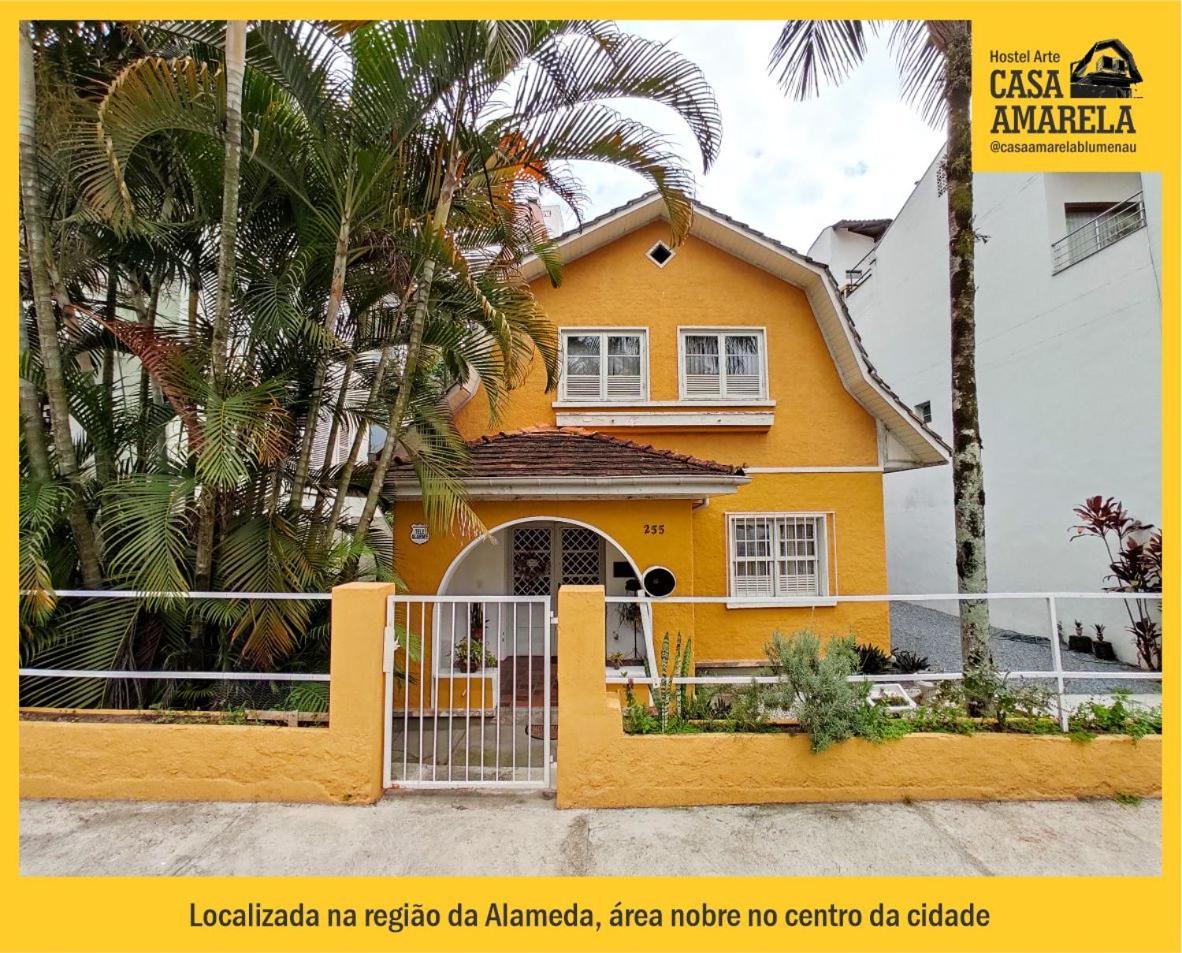 Casa Amarela Blumenau Hospedagem Alternativa Albergue Exterior foto